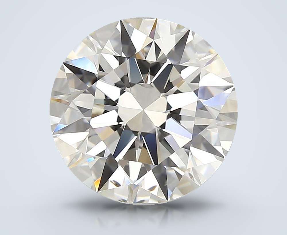 4.07 Carat Round Natural Diamond