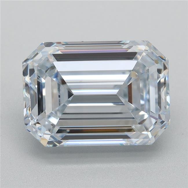 2.07ct F VS1 Rare Carat Ideal Cut Emerald Lab Grown Diamond