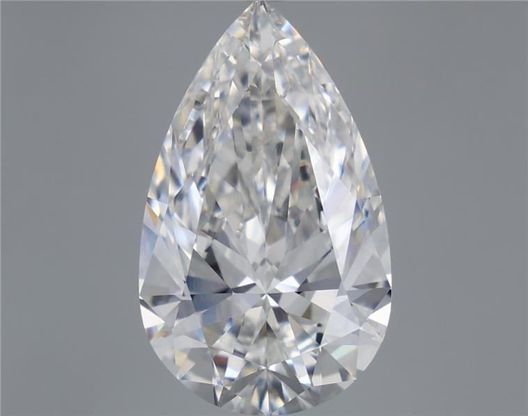 8.57 Carat Pear Lab Diamond