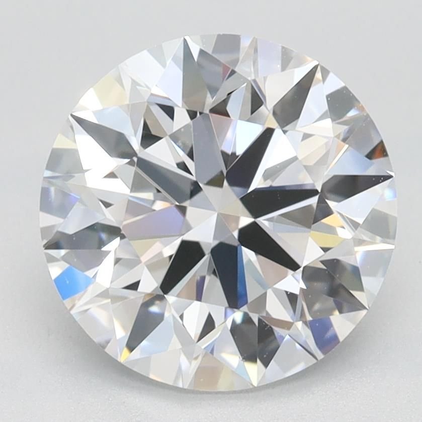 2.32ct D VVS1 Rare Carat Ideal Cut Round Lab Grown Diamond