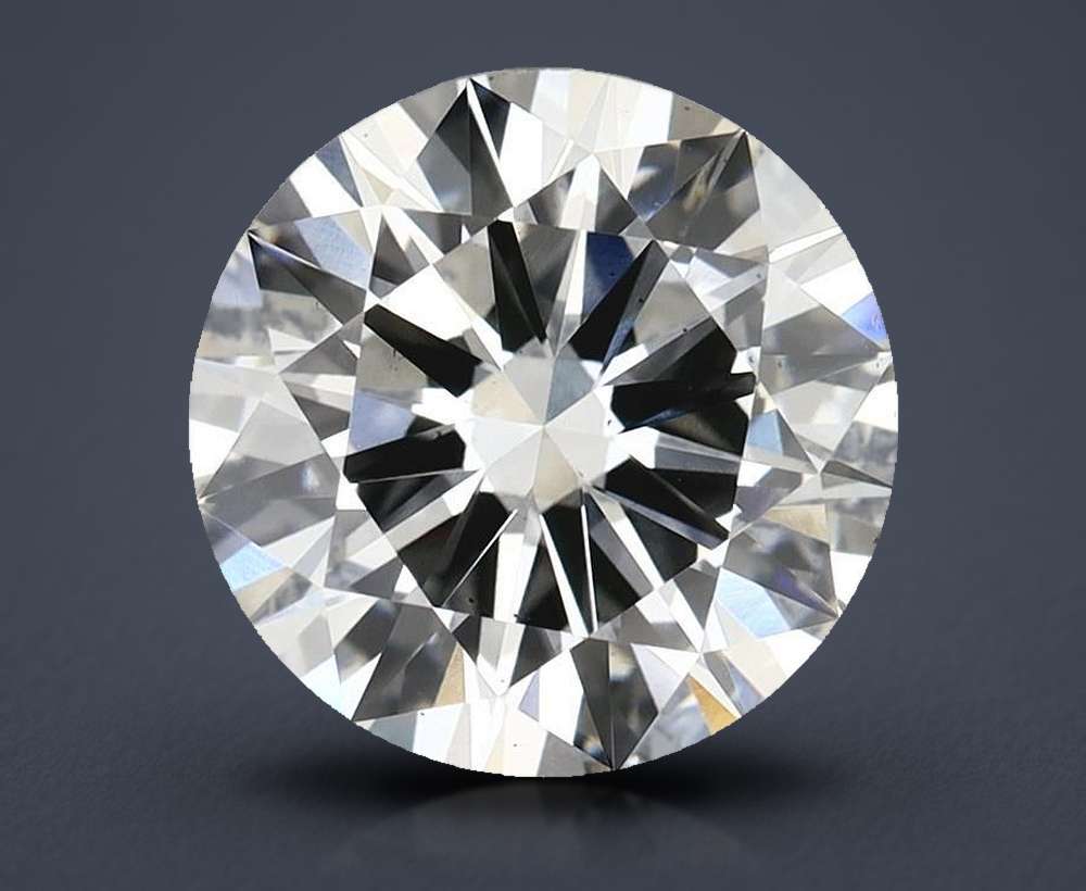 3.43 Carat Round Lab Diamond