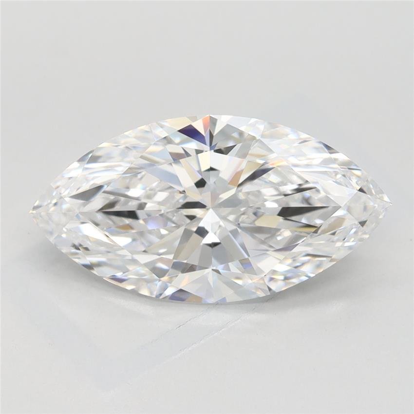 2.50ct D VVS1 Rare Carat Ideal Cut Marquise Lab Grown Diamond