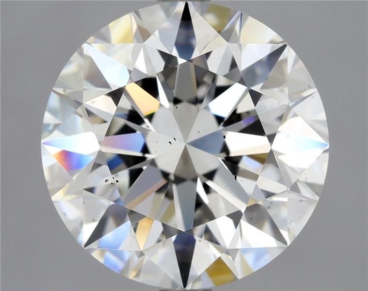 3.20ct G SI1 Rare Carat Ideal Cut Round Diamond