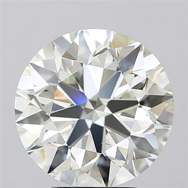 5.01ct J VS2 Excellent Cut Round Diamond