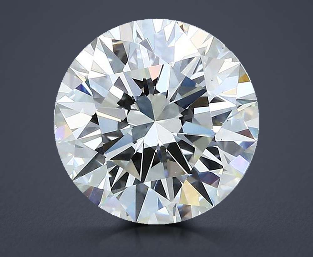 3.18 Carat Round Natural Diamond