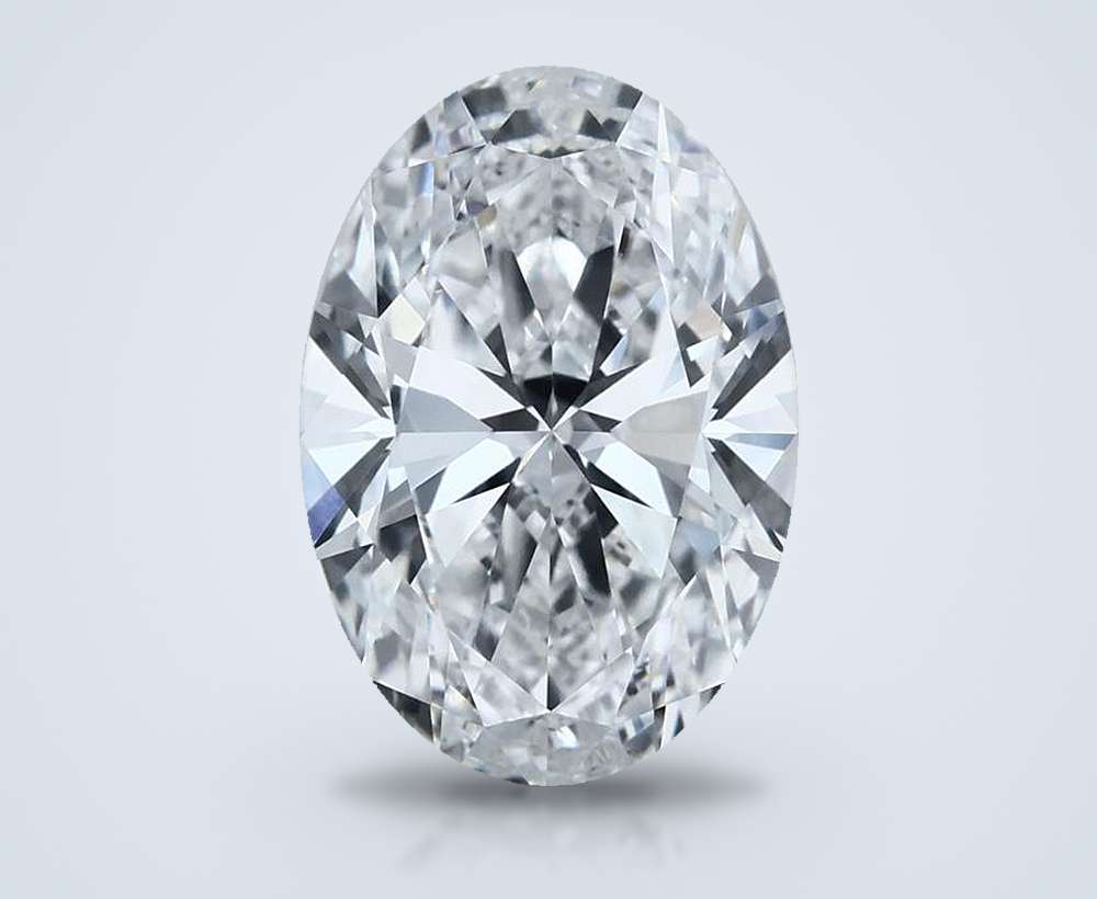 3.52 Carat Oval Lab Diamond