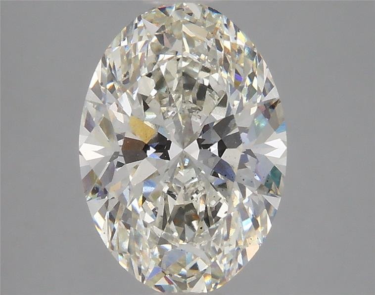 2.62ct I VS2 Rare Carat Ideal Cut Oval Lab Grown Diamond