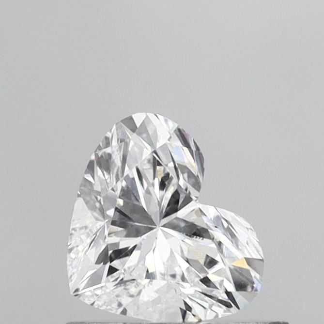 0.59ct D VVS2 Rare Carat Ideal Cut Heart Lab Grown Diamond