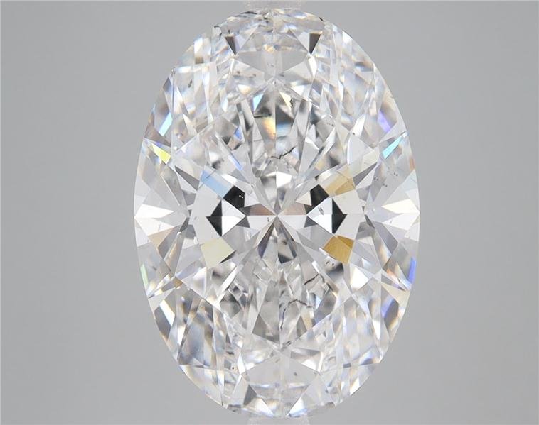 6.00 Carat Oval Lab Diamond