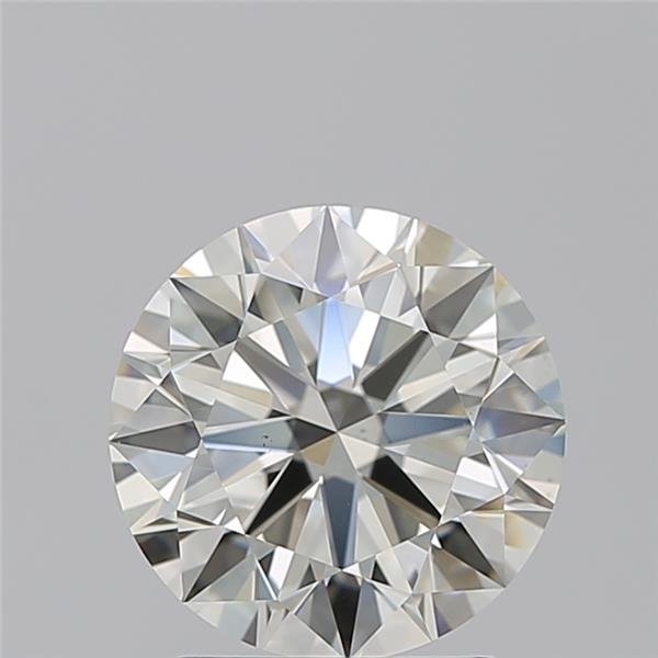 2.26ct K VS2 Rare Carat Ideal Cut Round Diamond