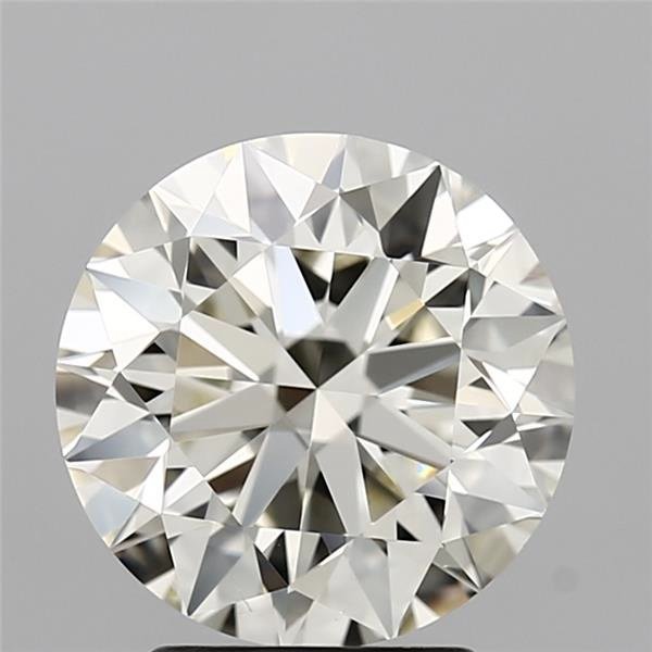 2.73ct K VS2 Excellent Cut Round Diamond