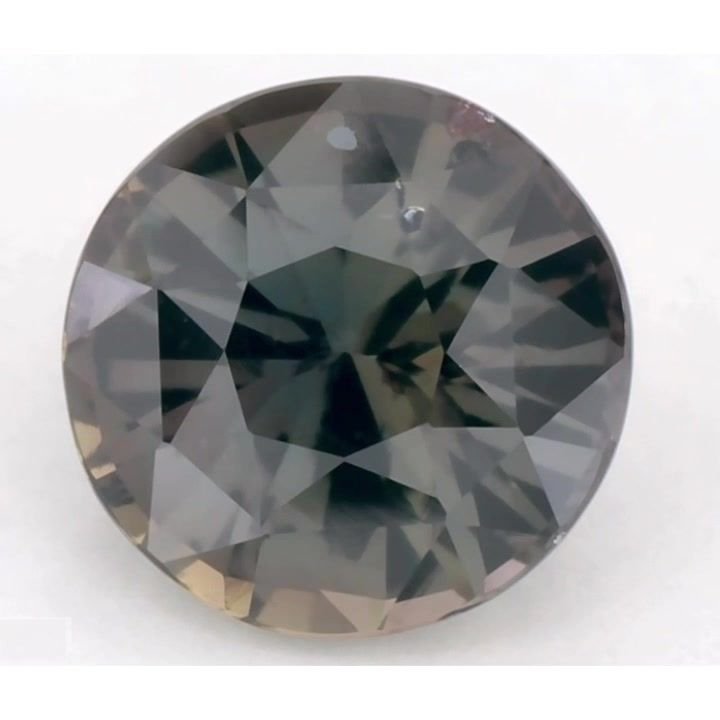 1.81 Carat Green Round Sapphire