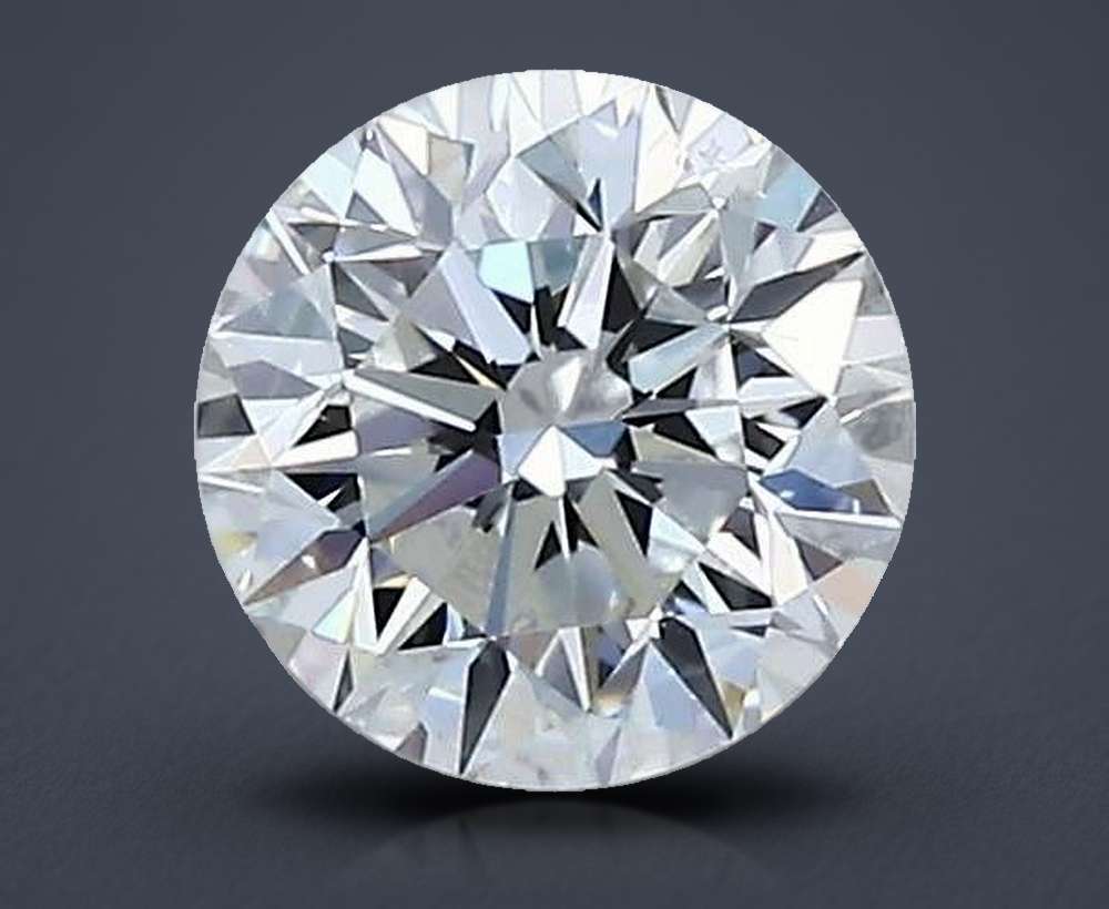 0.70 Carat Round Natural Diamond