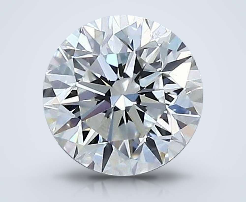 0.70 Carat Round Natural Diamond