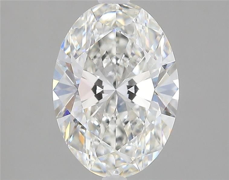 3.19ct H VS2 Rare Carat Ideal Cut Oval Lab Grown Diamond