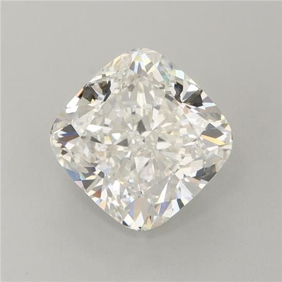 3.17ct G VS1 Rare Carat Ideal Cut Cushion Lab Grown Diamond