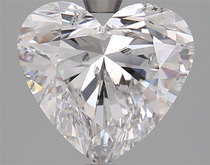 3.52ct E SI2 Rare Carat Ideal Cut Heart Lab Grown Diamond