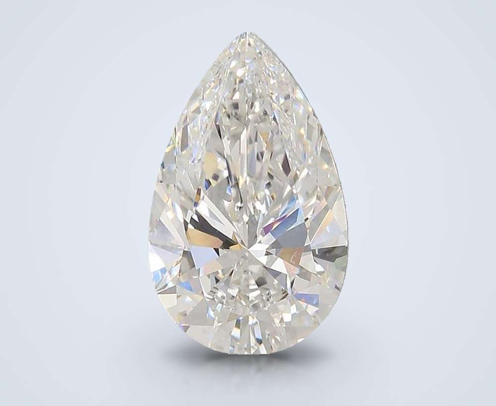 4.84 Carat Pear Lab Diamond