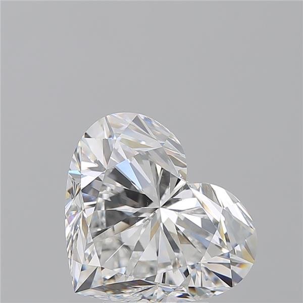 5.01ct E VS2 Excellent Cut Heart Diamond