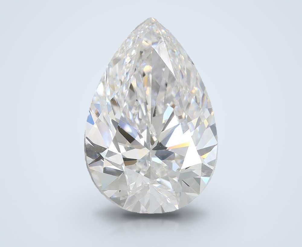4.53 Carat Pear Lab Diamond