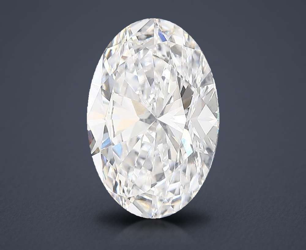 3.70 Carat Oval Lab Diamond