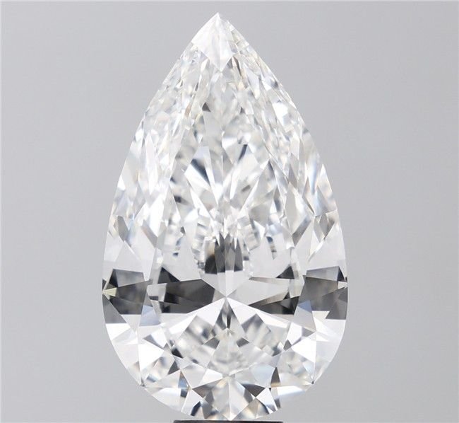 13.06ct F VVS2 Rare Carat Ideal Cut Pear Lab Grown Diamond