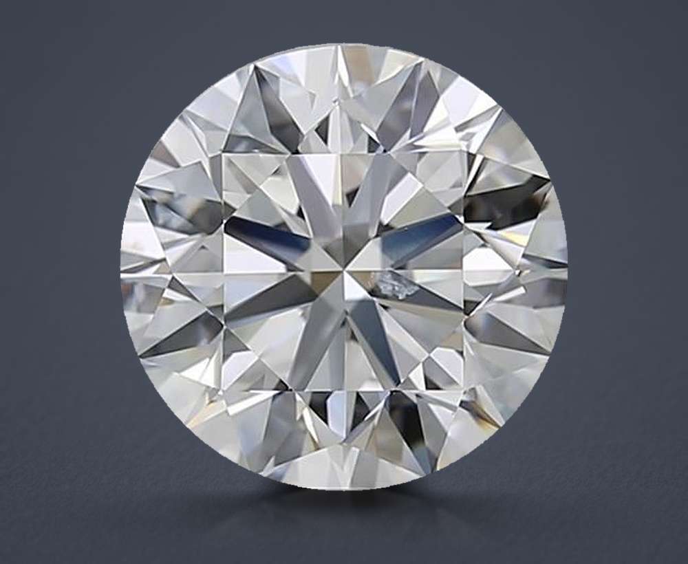 3.80 Carat Round Natural Diamond