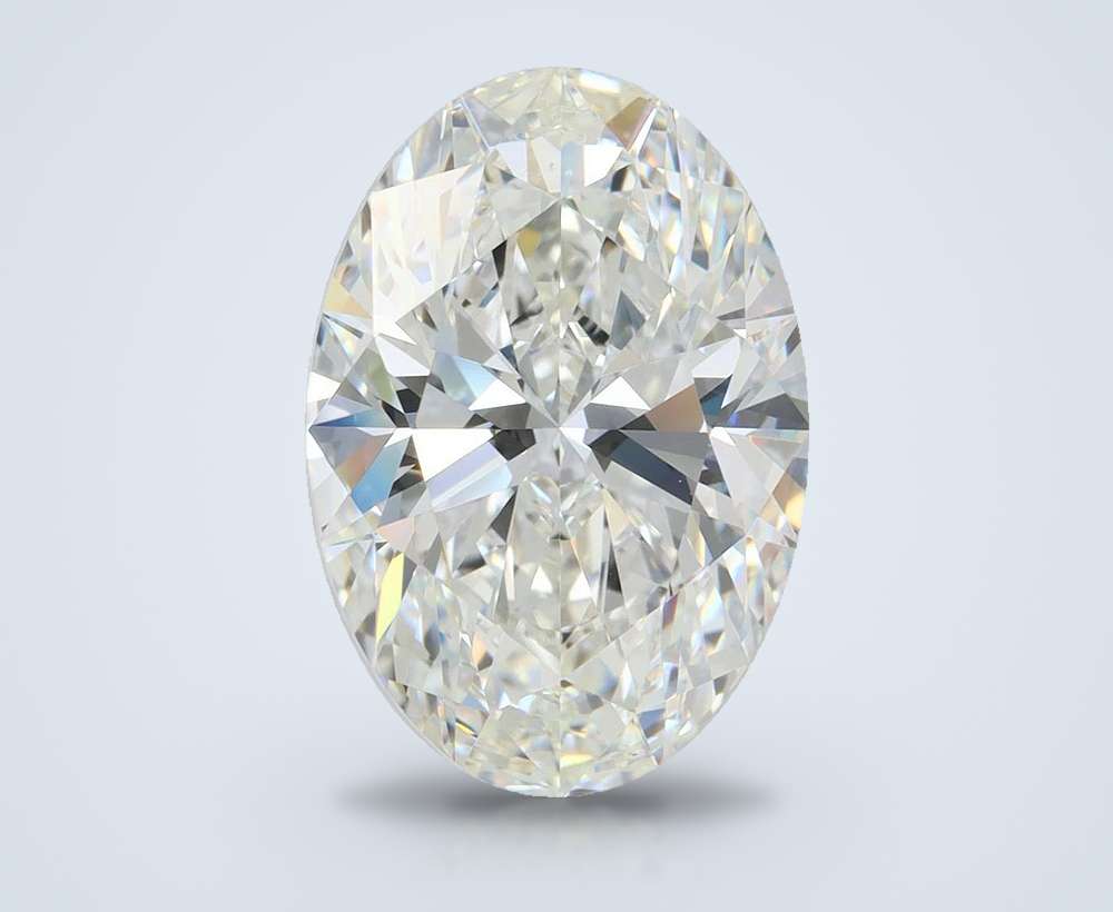 5.25 Carat Oval Lab Diamond