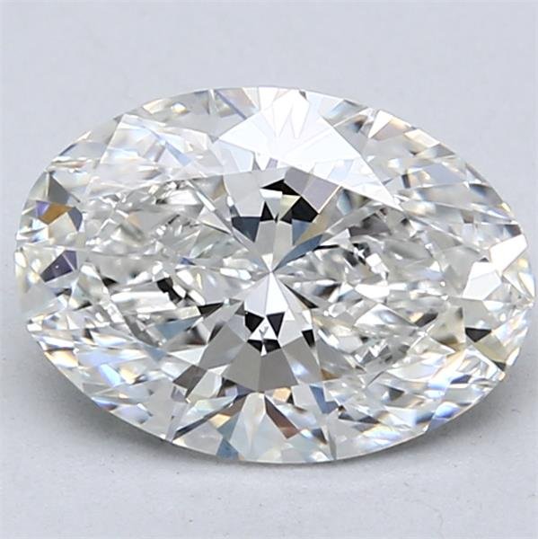 2.03ct F VVS2 Rare Carat Ideal Cut Oval Lab Grown Diamond