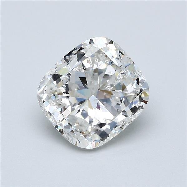 3.01ct H SI2 Very Good Cut Cushion Diamond