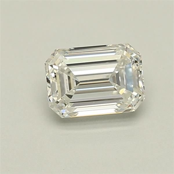 0.90ct F VVS2 Very Good Cut Emerald Diamond
