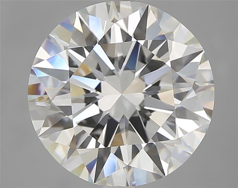 5.22ct I VS1 Rare Carat Ideal Cut Round Diamond