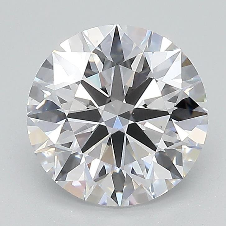 2.22ct D VS1 Rare Carat Ideal Cut Round Lab Grown Diamond