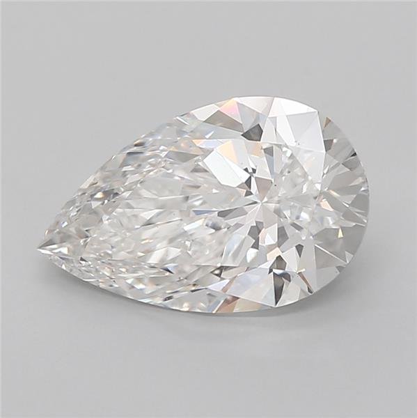 3.05 Carat Pear Lab Diamond