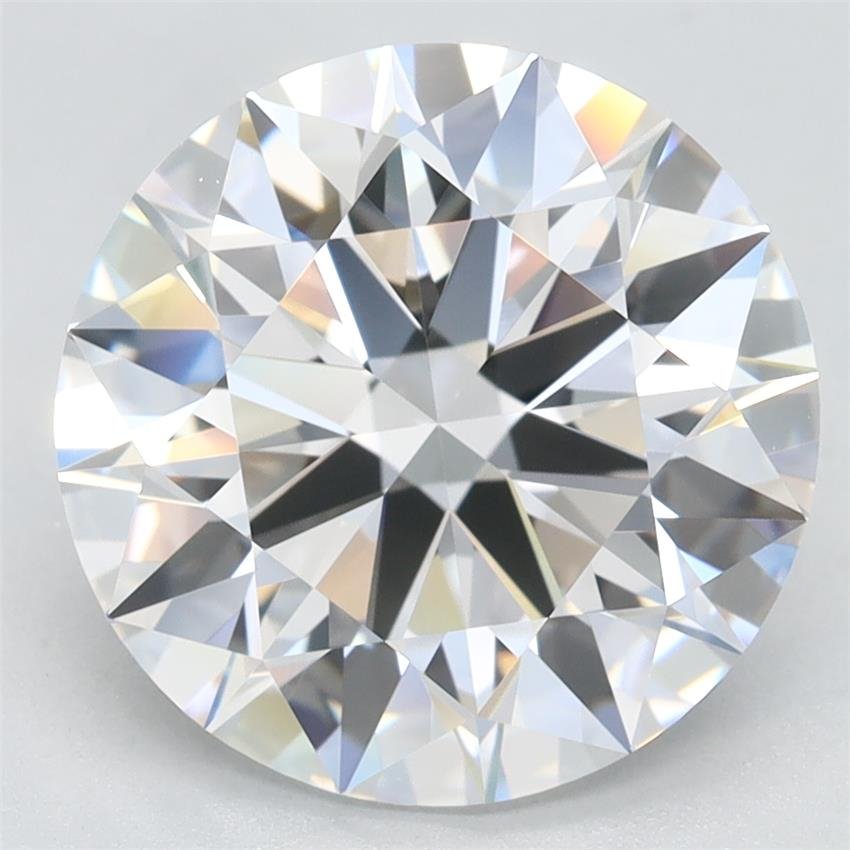 4.09ct D VVS1 Rare Carat Ideal Cut Round Lab Grown Diamond
