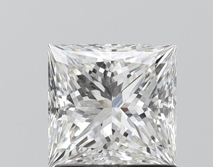 1.28ct G VS1 Rare Carat Ideal Cut Princess Lab Grown Diamond