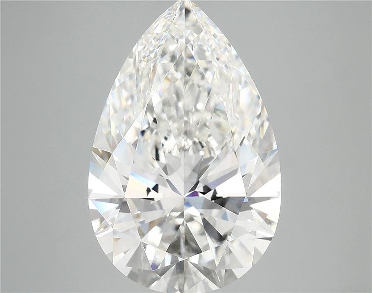 6.88 Carat Pear Lab Diamond