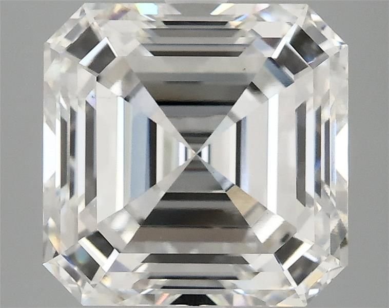 5.03ct F VS1 Rare Carat Ideal Cut Asscher Lab Grown Diamond