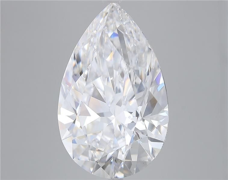 20.90ct E VS1 Rare Carat Ideal Cut Pear Lab Grown Diamond