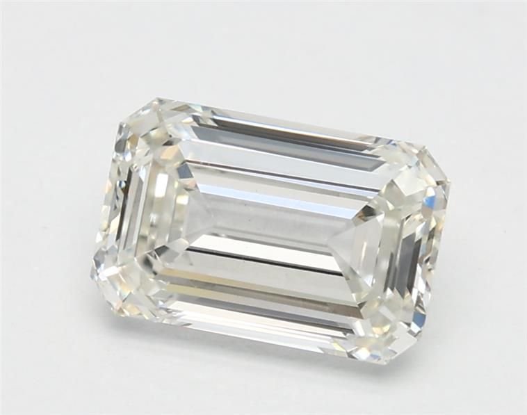 1.07ct H VS1 Rare Carat Ideal Cut Emerald Lab Grown Diamond