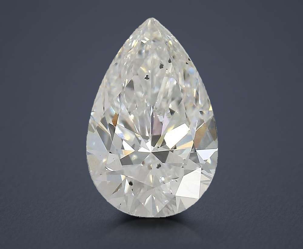 2.59 Carat Pear Lab Diamond