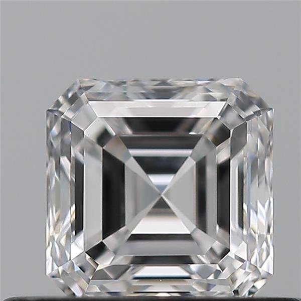0.54ct E VVS1 Rare Carat Ideal Cut Asscher Diamond