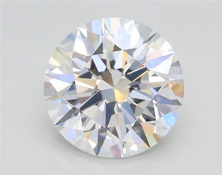 2.85ct D VS1 Excellent Cut Round Lab Grown Diamond