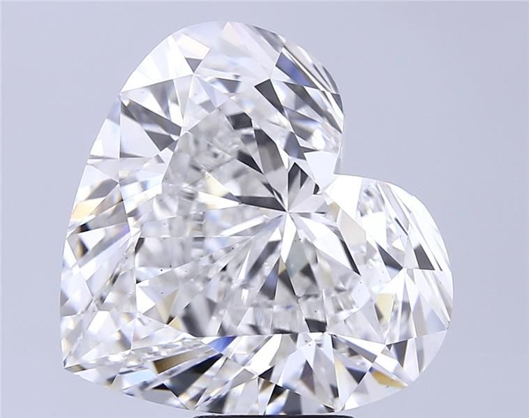 12.06ct E VS1 Rare Carat Ideal Cut Heart Lab Grown Diamond