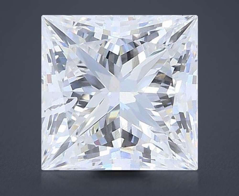 1.59 Carat Princess Lab Diamond