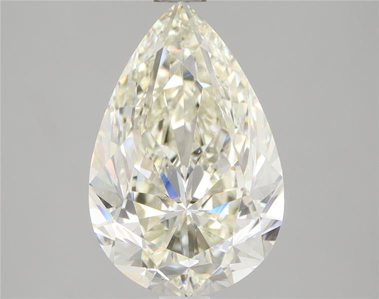 3.01ct J SI1 Very Good Cut Pear Diamond