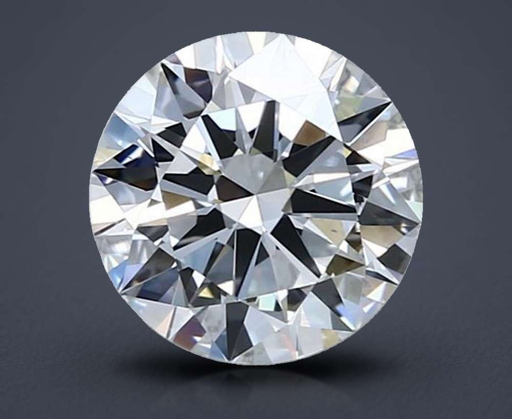 2.04 Carat Round Natural Diamond