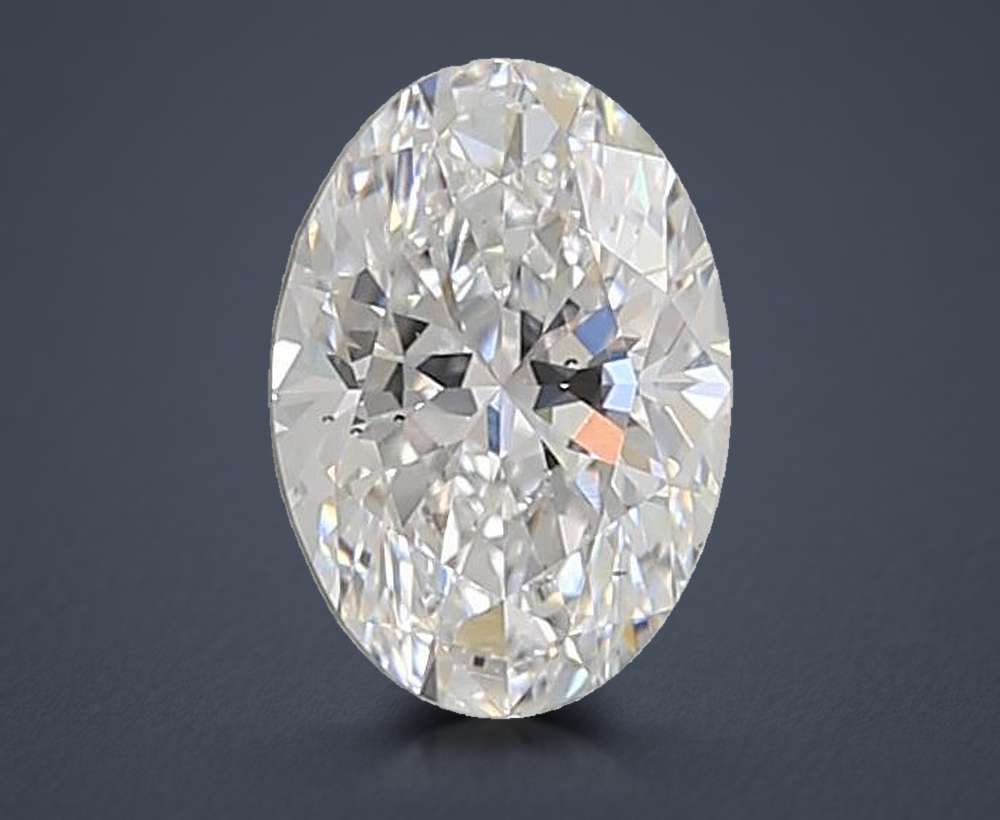 0.97 Carat Oval Lab Diamond