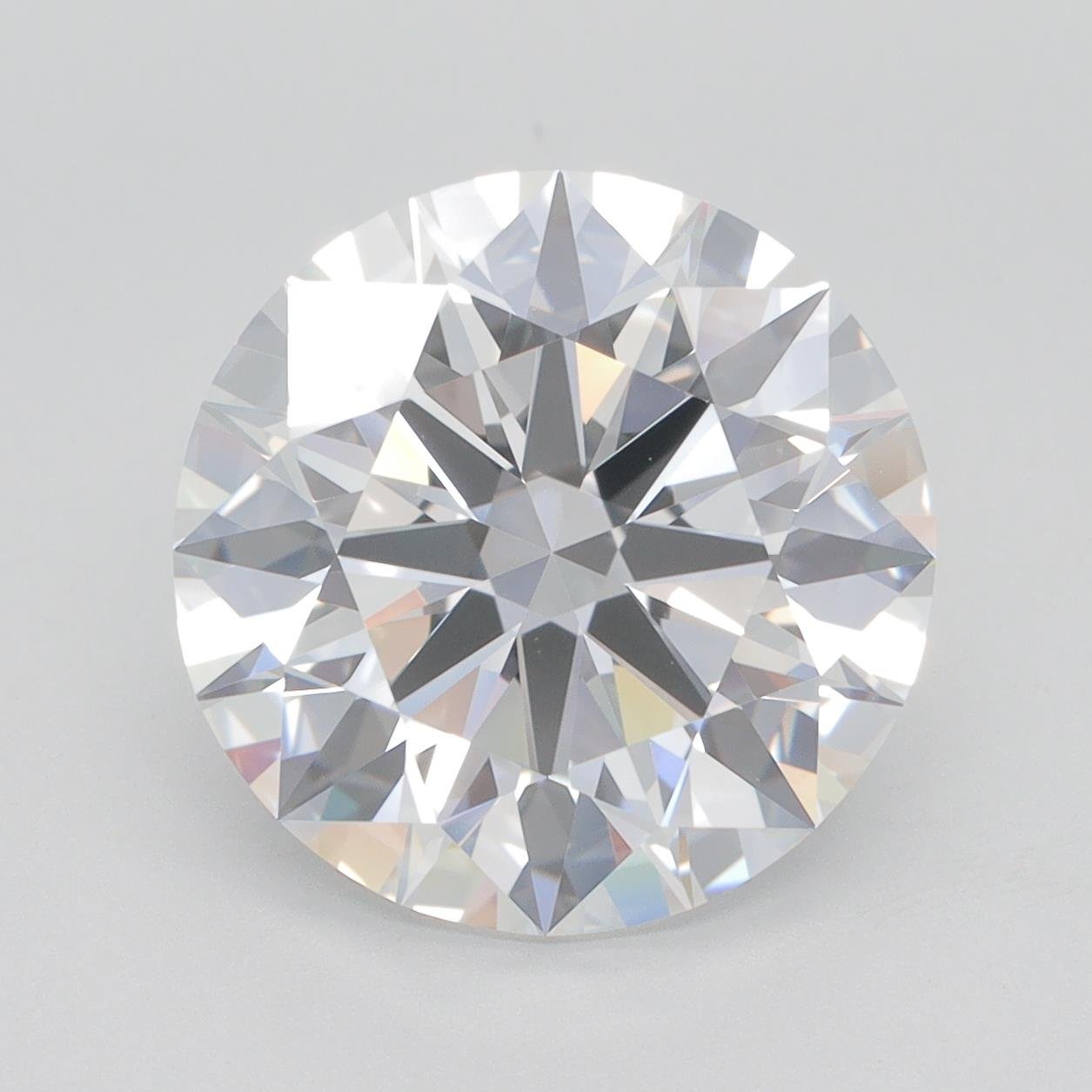 5.73ct E VVS1 Rare Carat Ideal Cut Round Lab Grown Diamond