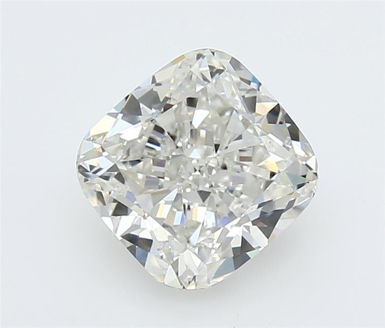 3.10ct F VVS2 Rare Carat Ideal Cut Cushion Lab Grown Diamond